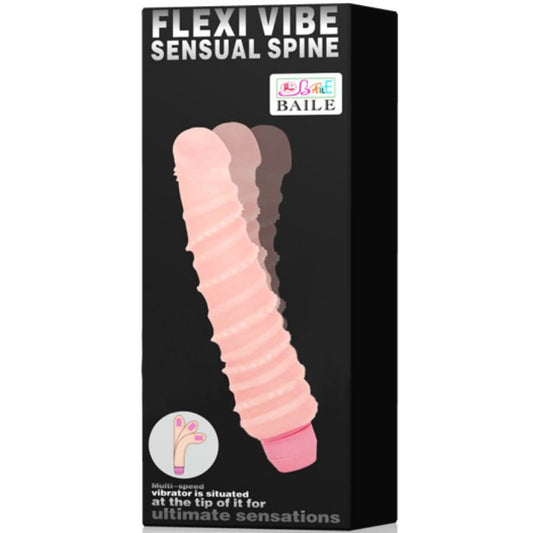BAILE - VIBRATEUR SPIRALE SENSUELLE FLEXI VIBE 19.5 CM - 7eme ciel