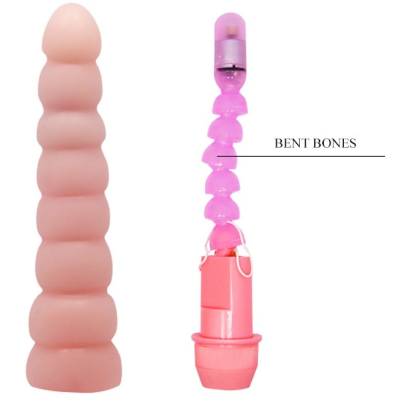 BAILE - VIBRATEUR FLEXIBLE FLEXI VIBE SENSUAL SPINE 19 CM - 7eme ciel