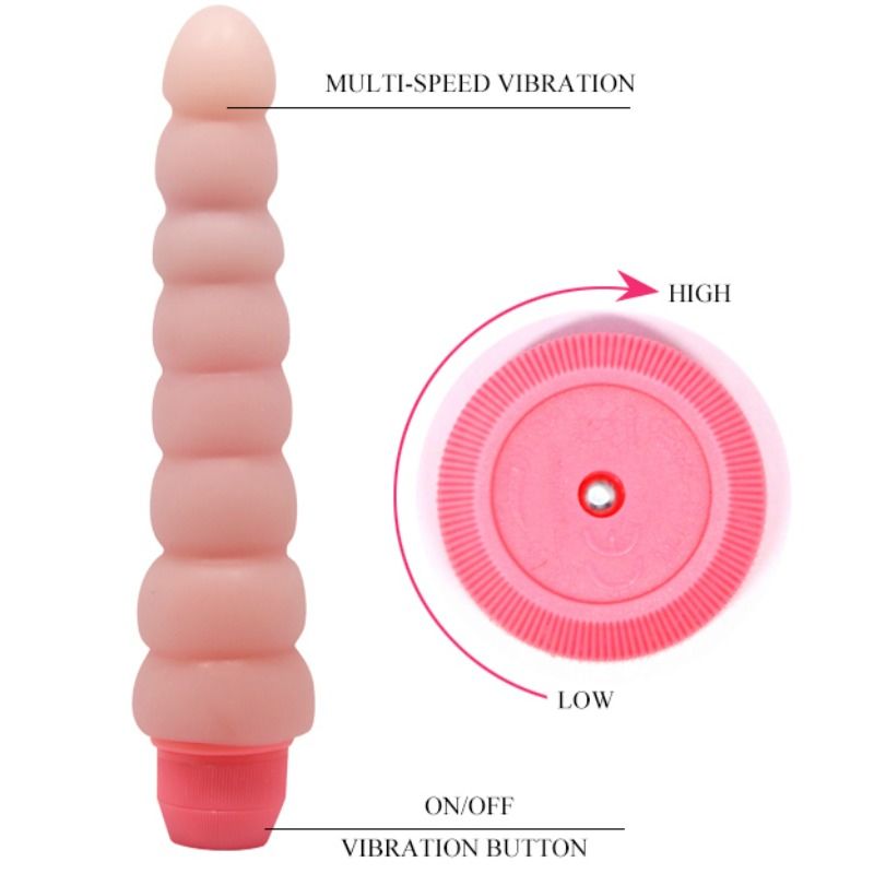 BAILE - VIBRATEUR FLEXIBLE FLEXI VIBE SENSUAL SPINE 19 CM - 7eme ciel