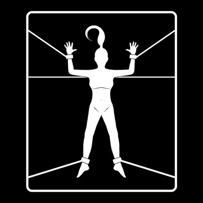 FETISH SUBMISSIVE - ENSEMBLE DE MENOTTES ET LIENS AVEC DOUBLURE EN NOPRÈNE - 7eme ciel