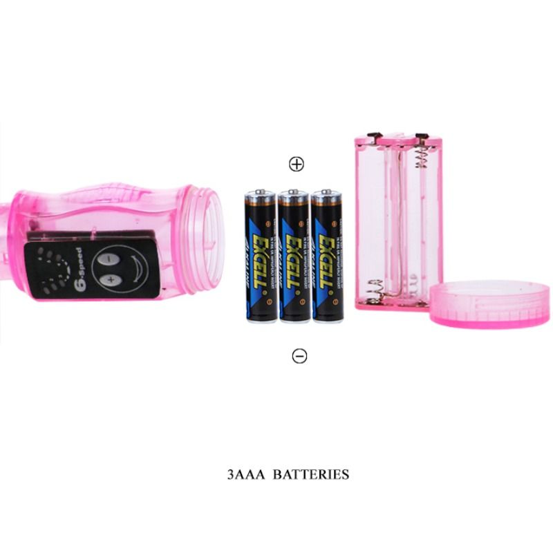 BAILE - STIMULATEUR DE DISTORSION TRIPLE ROSE - 7eme ciel