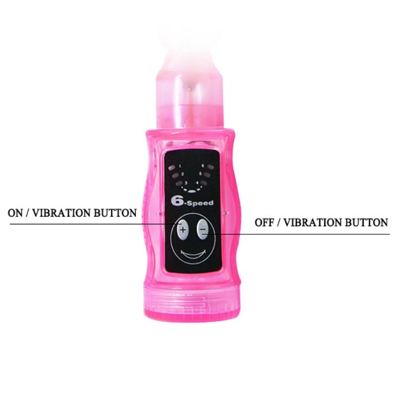 BAILE - STIMULATEUR DE DISTORSION TRIPLE ROSE - 7eme ciel