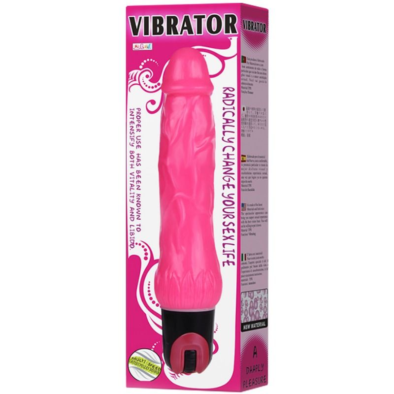 BAILE - VIBRATEUR DAAPLY PLEASURE MULTIVITESSE ROSE - 7eme ciel