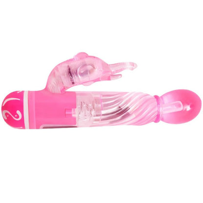 BAILE - VIBRATEUR MULTIVITESSES AVEC STIMULATEUR ROSE - 7eme ciel