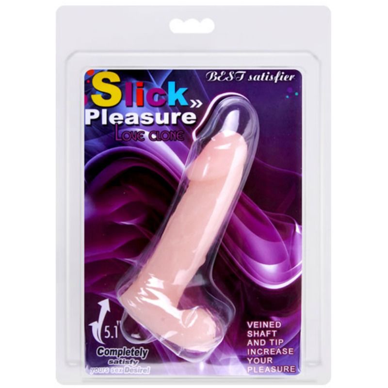 BAILE - GODE RÉALISTE SLICK PLEASURE - 7eme ciel