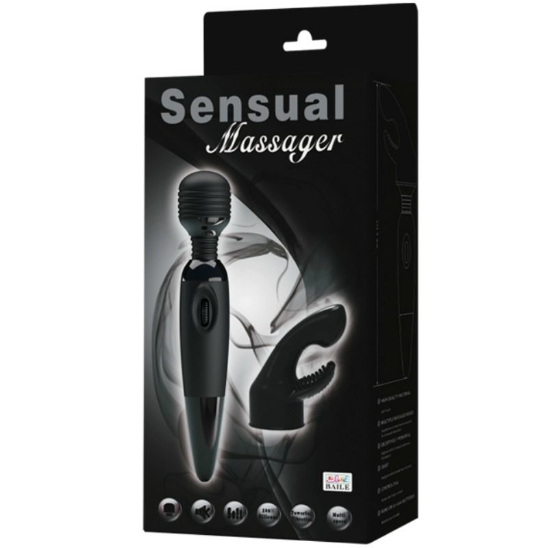 BAILE - MASSEUR DESENSUELLE  TÊTE INTERCHANGEABLE - 7eme ciel