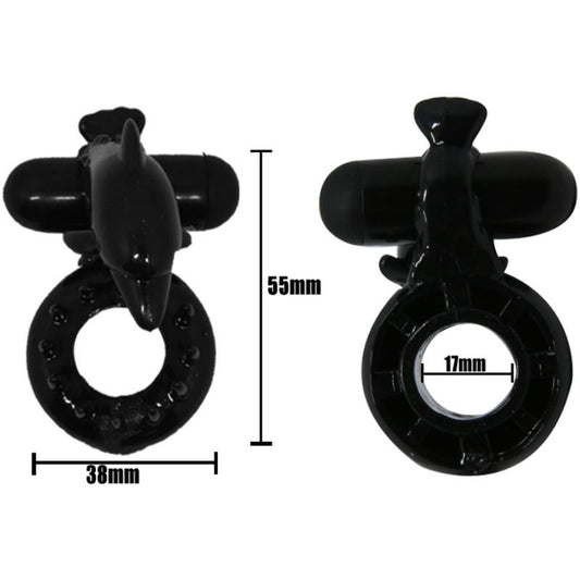 BAILE - ANNEAU SWEET ANNEAU AVEC STIMULATEUR DE CLITORIS DELFIN - 7eme ciel