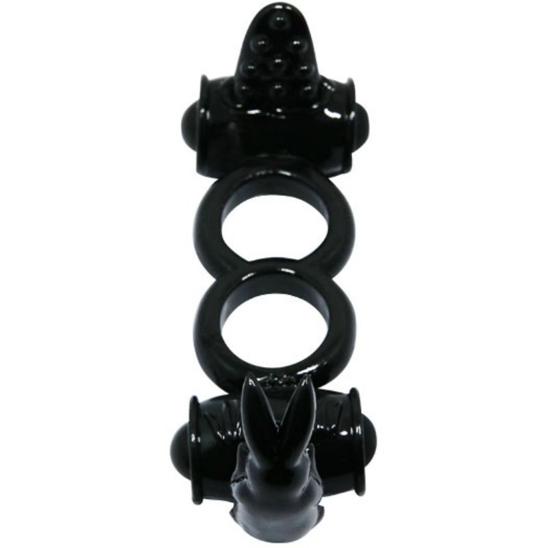 BAILE - SWEET RING DOUBLE ANNEAU AVEC DOUBLE LAPIN - 7eme ciel