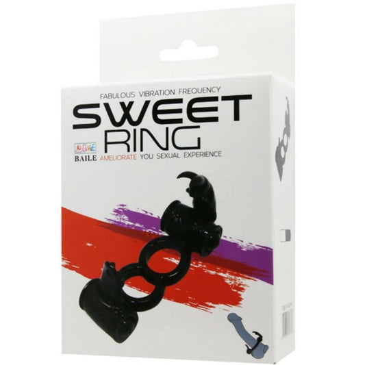 BAILE - SWEET RING DOUBLE ANNEAU AVEC DOUBLE LAPIN - 7eme ciel
