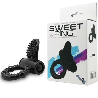 BAILE - SWEET RING ANNEAU VIBRANT AVEC LAPIN TEXTURE - 7eme ciel
