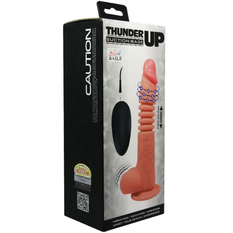 BAILE - VIBRATEUR MULTIFONCTION THUNDER UP - 7eme ciel