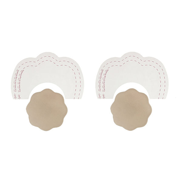 BYE-BRA - RENFORCEMENTSEINS + COUVRE-MAMETAUX SOIE BONNET A/C - 7eme ciel