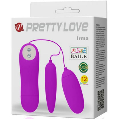 PRETTY LOVE - IRMA DOUBLE OEUF VIBRANT - 7eme ciel