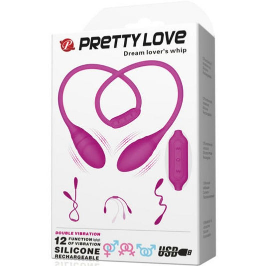 PRETTY LOVE - STIMULATEUR UNISEXE DREAM LOVERS WHIP - 7eme ciel