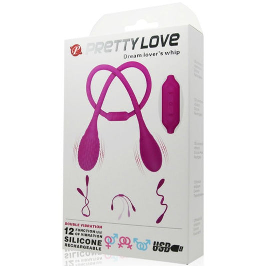 PRETTY LOVE - STIMULATEUR UNISEXE DREAM LOVERS WHIP 2 - 7eme ciel