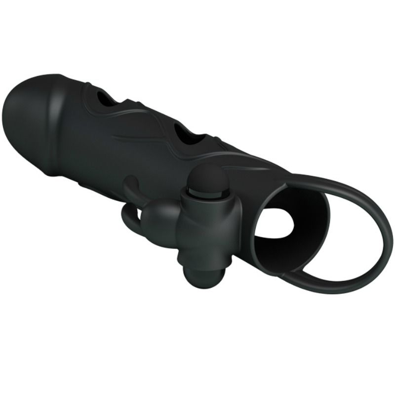 PRETTY LOVE - HOUSSE EN SILICONE AVEC VIBRATION 14 CM 2.0 - 7eme ciel