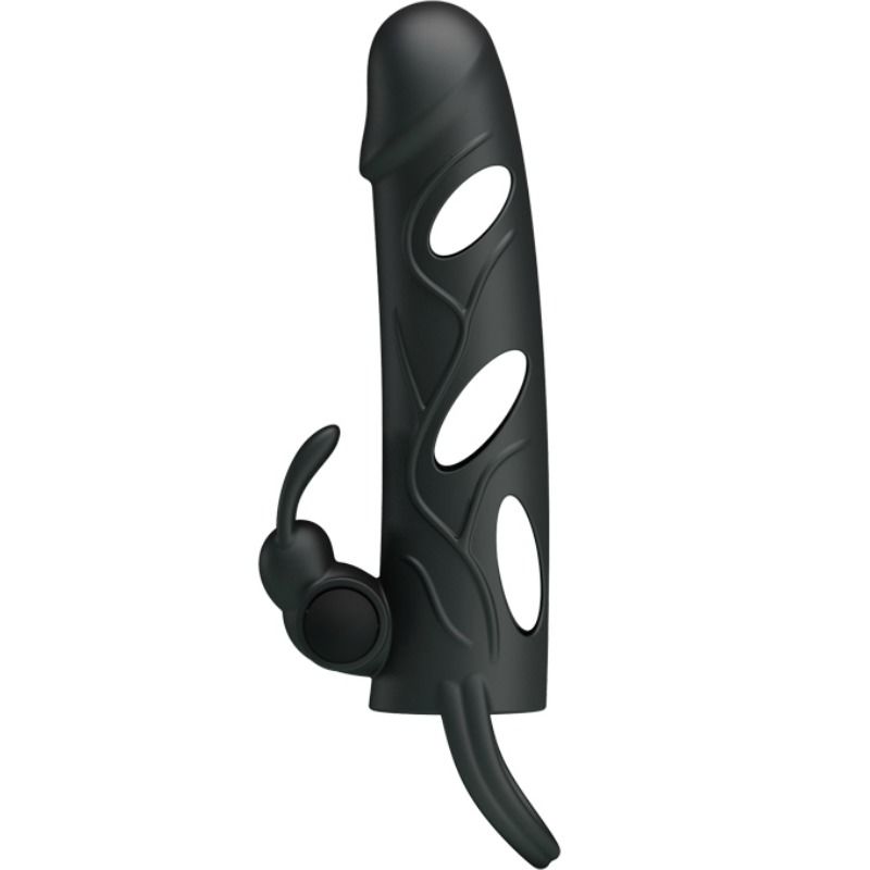 PRETTY LOVE - HOUSSE EN SILICONE AVEC VIBRATION 14 CM 2.0 - 7eme ciel