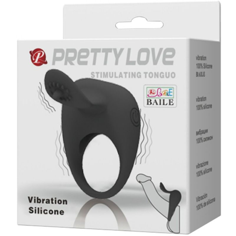 PRETTY LOVE - ANNEAU VIBRANT AVEC LANGUE - 7eme ciel