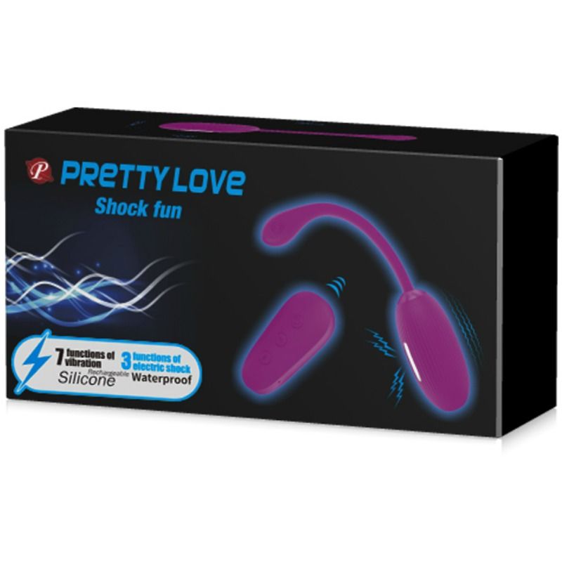 PRETTY LOVE - SHOCK FUN VIBRANT OEUF ET ELECTROSHOCK - 7eme ciel