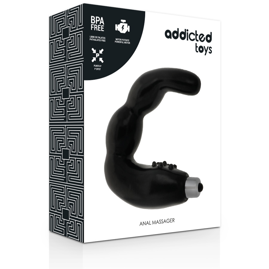 ADDICTED TOYS - MASSEUR ANAL DE PROSTATE VIBRATION - 7eme ciel
