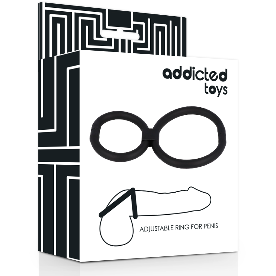 ADDICTED TOYS - ANNEAUX RÉGLABLES POUR PÉNIS - 7eme ciel