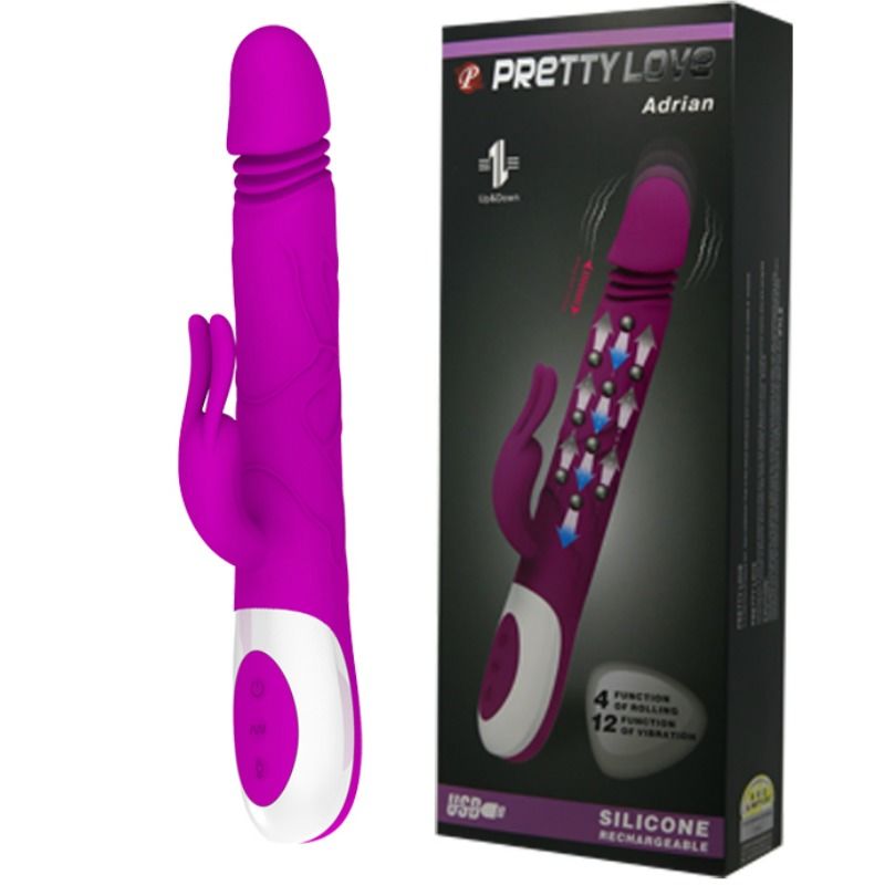 PRETTY LOVE - ADRIAN RECHARGEABLE MULTIFONCTION - 7eme ciel
