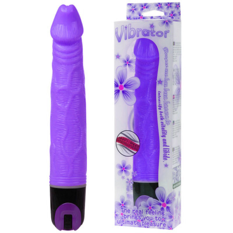 BAILE - VIBRATEUR DE MULTIVITESSES 21.5 CM VIOLET - 7eme ciel