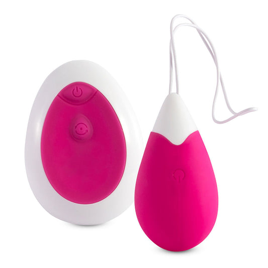 INTENSE - VIBRATEUR JAN EGG TÉLÉCOMMANDE ROSE - 7eme ciel