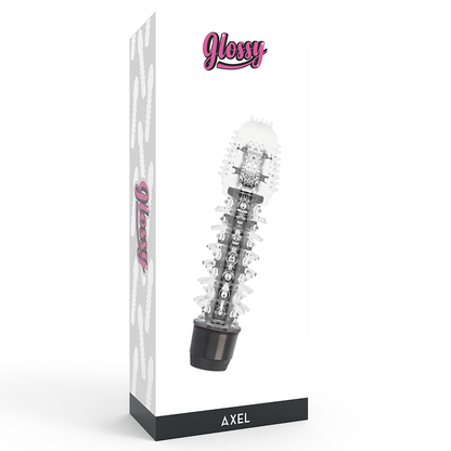 GLOSSY - VIBRATEUR AXEL NOIR - 7eme ciel