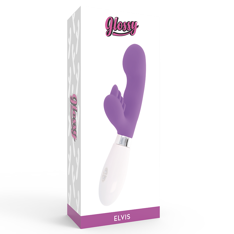 GLOSSY - LAPIN ELVIS VIOLET - 7eme ciel