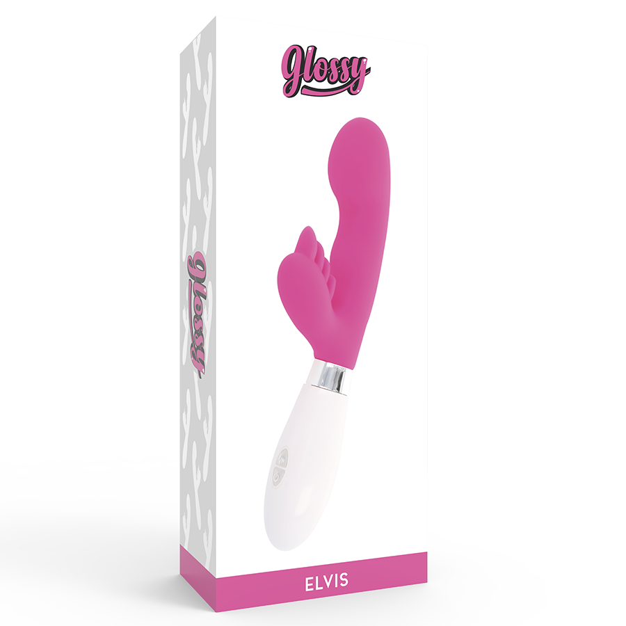 GLOSSY - LAPIN ELVIS ROSE - 7eme ciel
