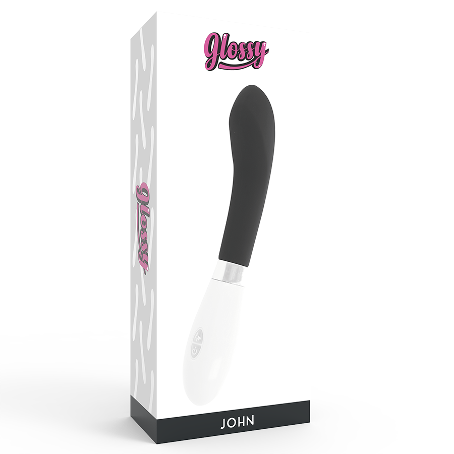 GLOSSY - JOHN VIBRATEUR NOIR - 7eme ciel