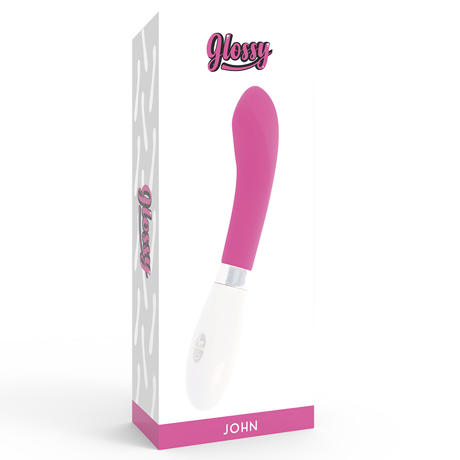 GLOSSY - JOHN VIBRATEUR ROSE - 7eme ciel