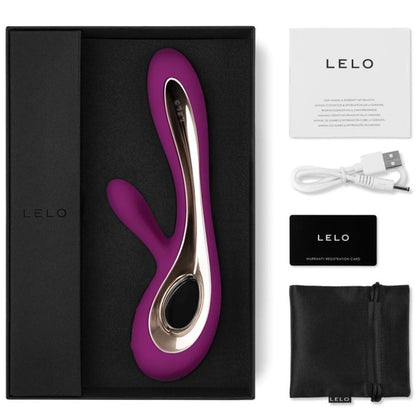 LELO - VIBRATEUR SORAYA 2 RABBIT ROSE PROFONDE - 7eme ciel