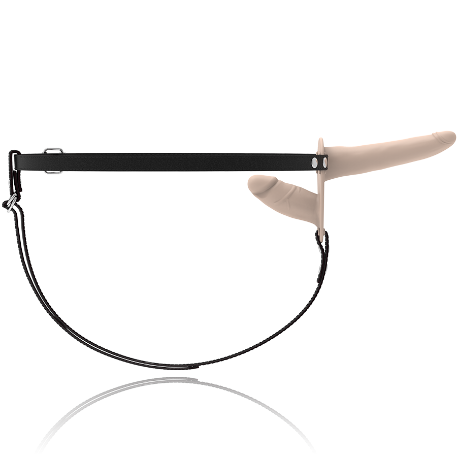 FETISH SUBMISSIVE HARNESS - DOUBLE PÉNÉTRATION CHAIR - 7eme ciel