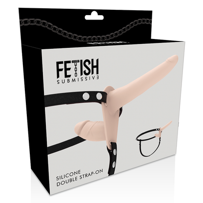 FETISH SUBMISSIVE HARNESS - DOUBLE PÉNÉTRATION CHAIR - 7eme ciel