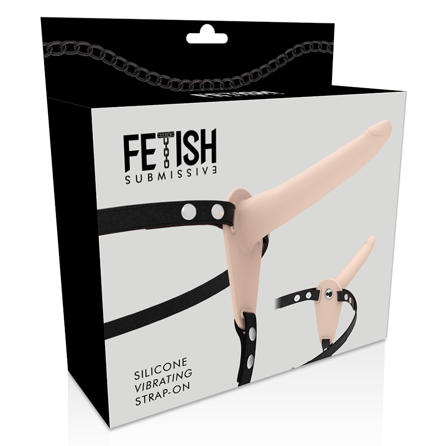 FETISH SUBMISSIVE HARNESS - VIBRATEUR SILICONE FLESH 15 CM - 7eme ciel