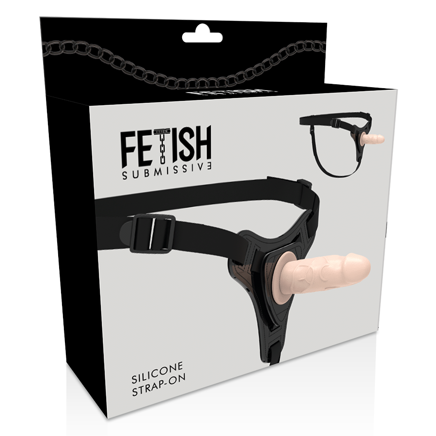 FETISH SUBMISSIVE HARNESS - SILICONE CHAIR RÉALISTE 12,5 CM - 7eme ciel