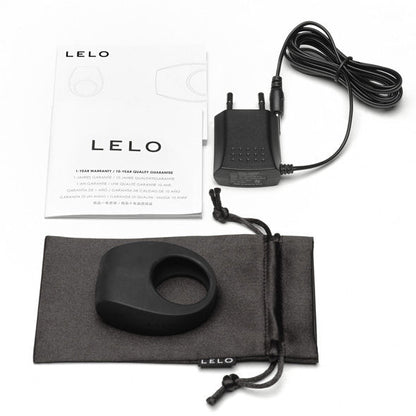 LELO - ANNEAU VIBRATEUR TOR II NOIR - 7eme ciel