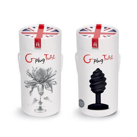G-VIBE - GPLUG TWIST AVEC VIBRATION NOIR - 7eme ciel