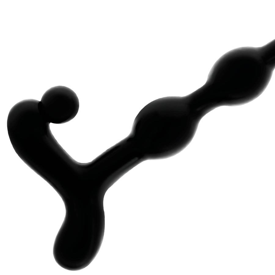 ADDICTED TOYS - BALLES ANAL 22 CM NOIR - 7eme ciel