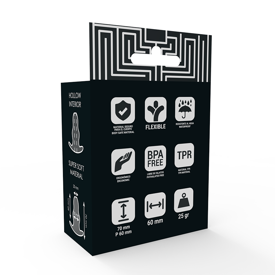 ADDICTED TOYS - DILATATEUR ANAL PETIT 7 CM - TRANSPARENT - 7eme ciel