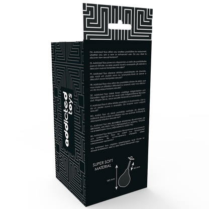 ADICCTED TOYS - DOUCHE ANAL NOIR - 7eme ciel