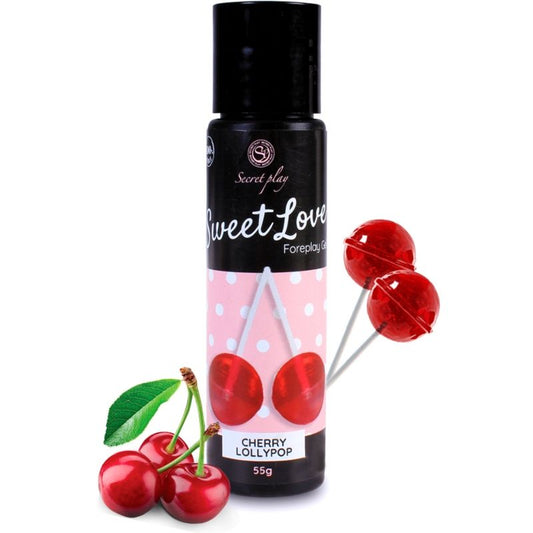 SECRETPLAY - GEL SUCETTE CERISE AMOUR DOUX 60 ML - 7eme ciel