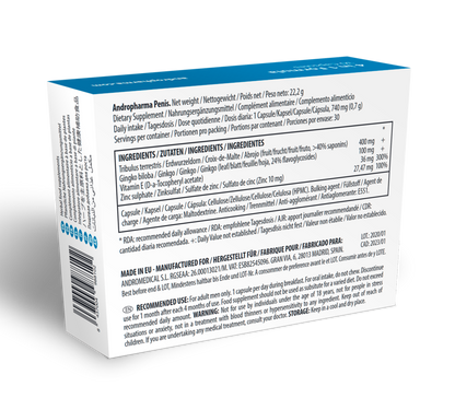 ANDROPHARMA PENIS - SUPPLÉMENT D''AGRANDISSEMENT DU PÉNIS - 7eme ciel