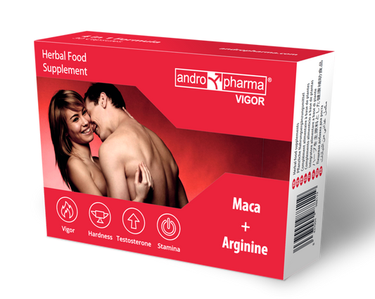 ANDROPHARMA VIGOR - SUPPLÉMENT AMÉLIORATION DE LA LIBIDO - 7eme ciel
