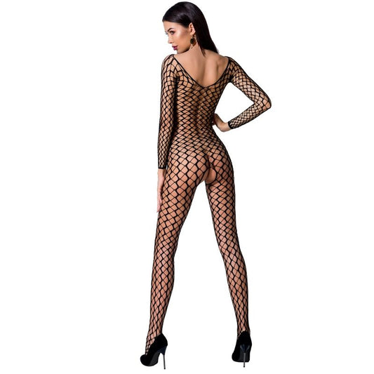 PASSION - FEMME BS068 BODYSTOCKING NOIR TAILLE UNIQUE - 7eme ciel