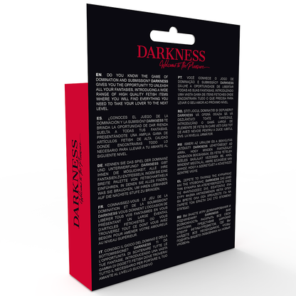DARKNESS - HARNAIS AVEC TROU TAILLE UNIQUE - 7eme ciel