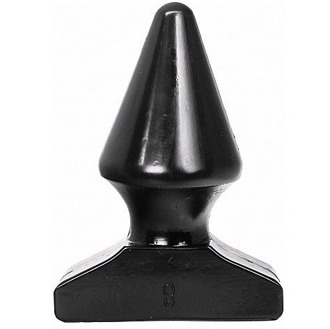 ALL BLACK - PLUG ANAL 17 CM - 7eme ciel
