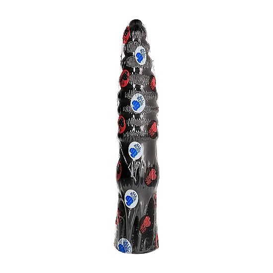 ALL BLACK - ANAL 33 CM - 7eme ciel